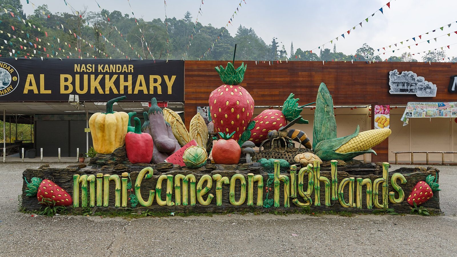 Kuala Lumpur · Genting · Malacca 6D5N — Day 2 — KL city tour: Batu Caves, Merdeka Square, KL Tower, Bukit Bintang shopping
