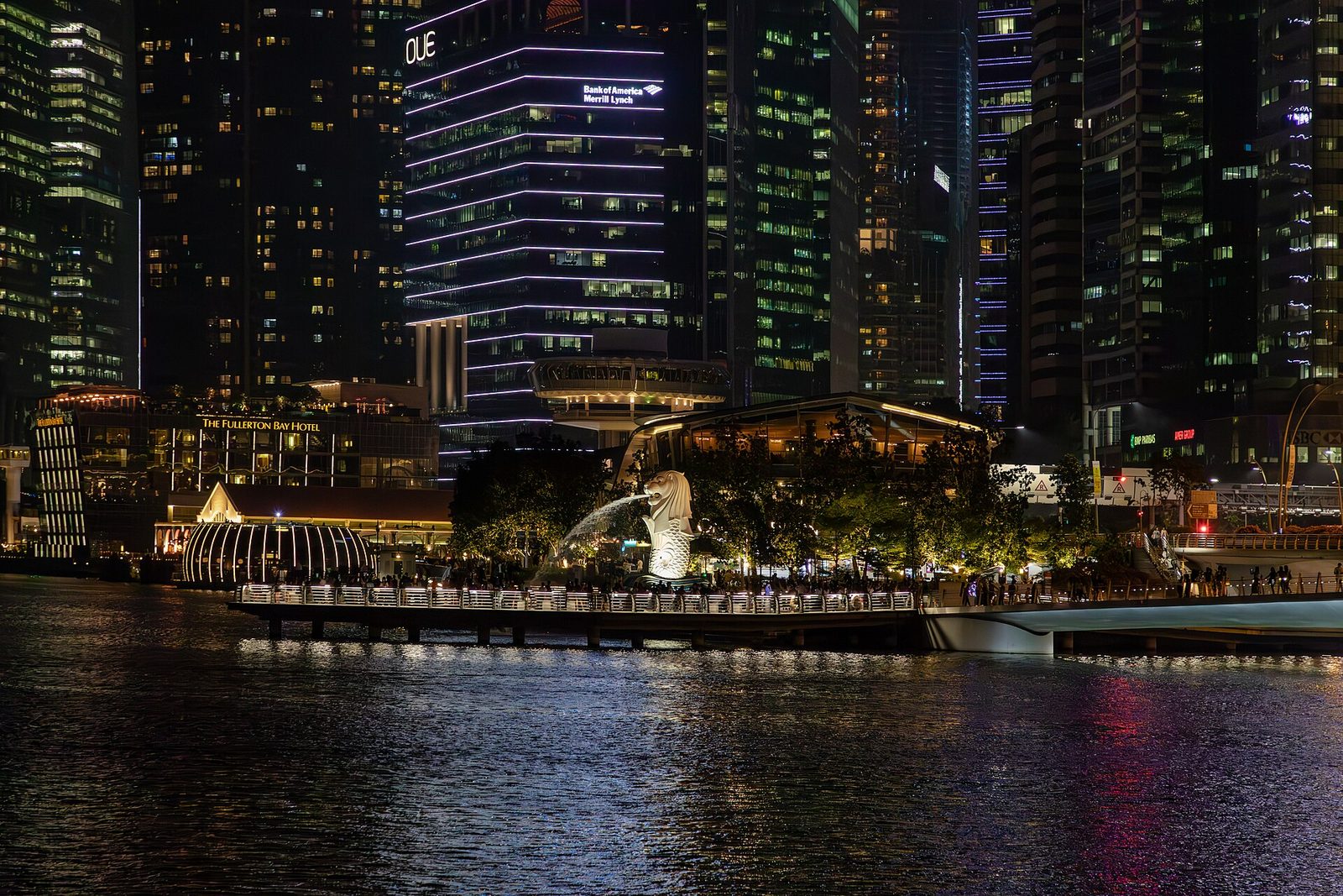 Singapore Free & Easy 6D5N — Day 2 — Gardens by the Bay: Cloud Forest + Flower Dome tickets · Marina Bay Sands SkyPark sunset · 8pm Spectra light & water show (B)